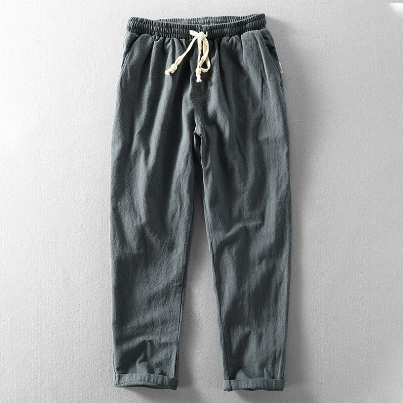 Locker geschnittene Hose mit Kordelzug – Komfortabel, Vielseitig & Relaxed