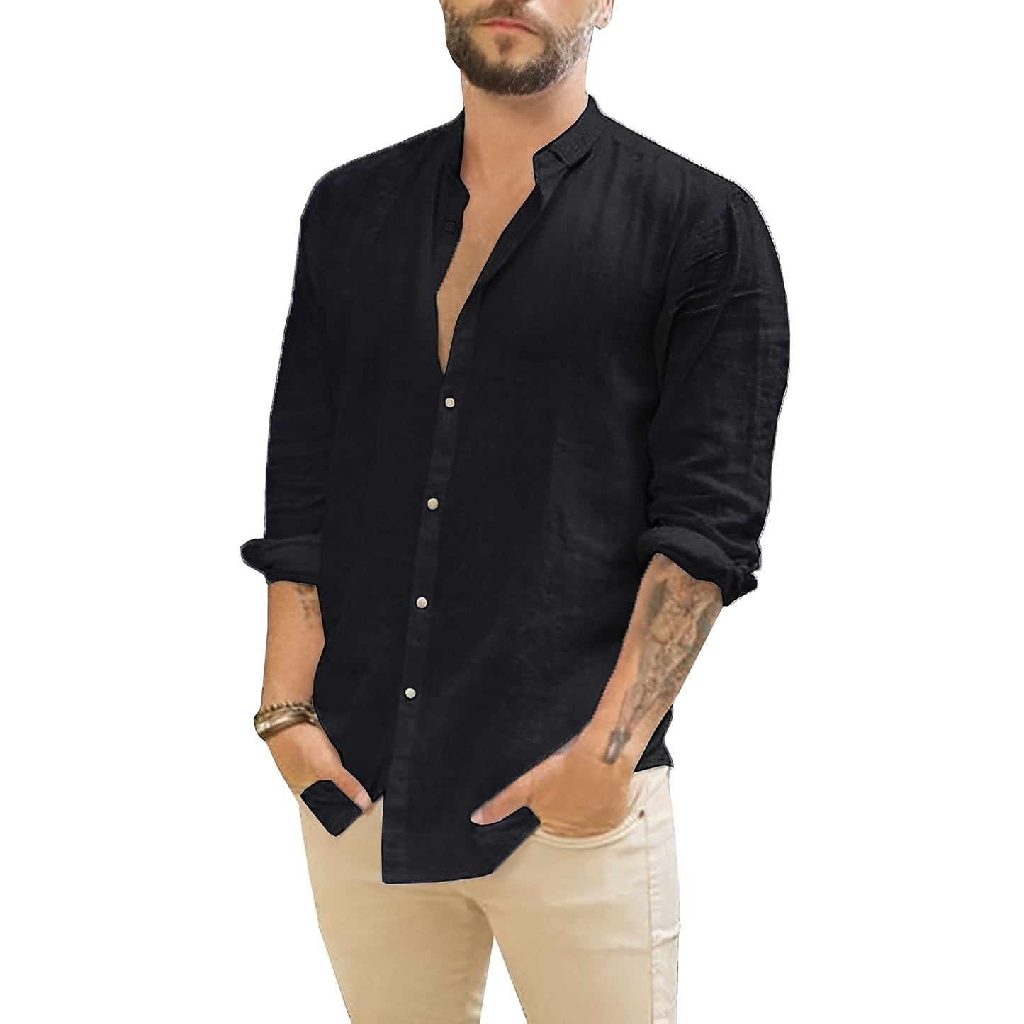 Herren Hemd – Klassisches Freizeithemd mit Knopfleiste für stilvolle Alltagslooks