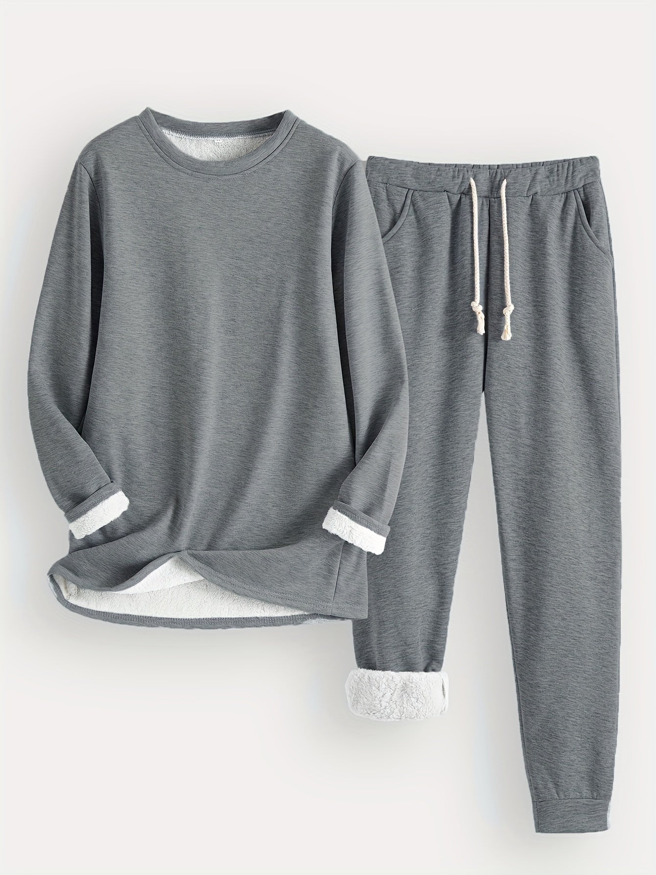 Kuscheliges Damen Lounge-Set mit Fleece | Warm & Relaxed