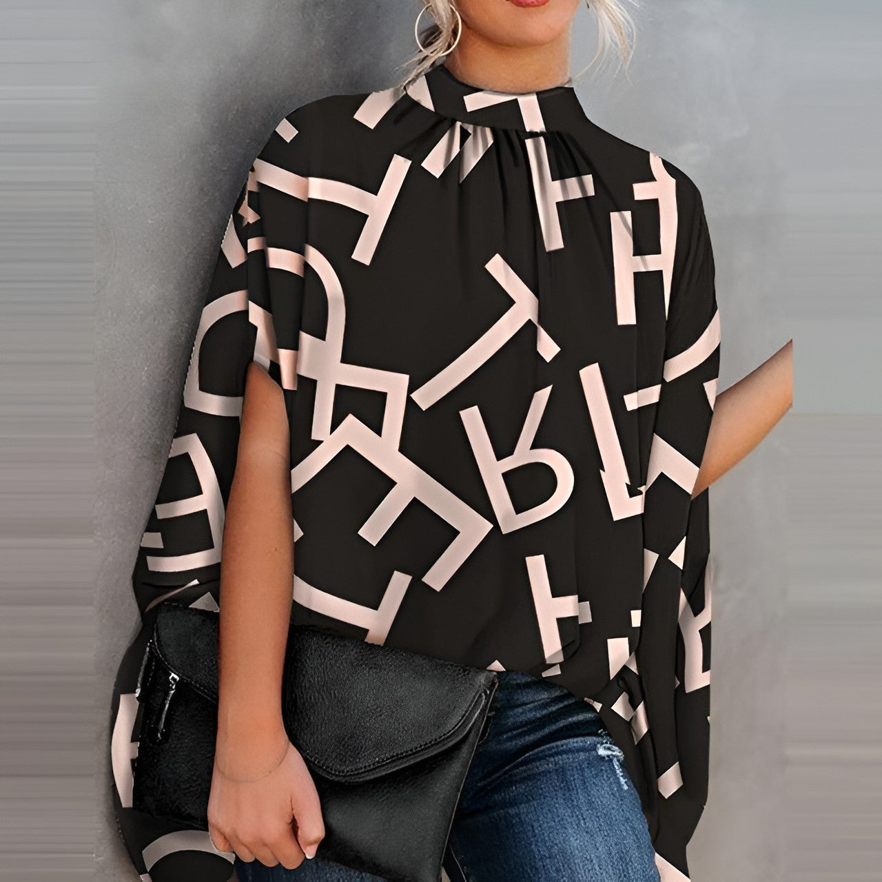 Damen Bluse elegant – Stilvolle Bluse mit besonderen Details für Alltag und elegante Looks