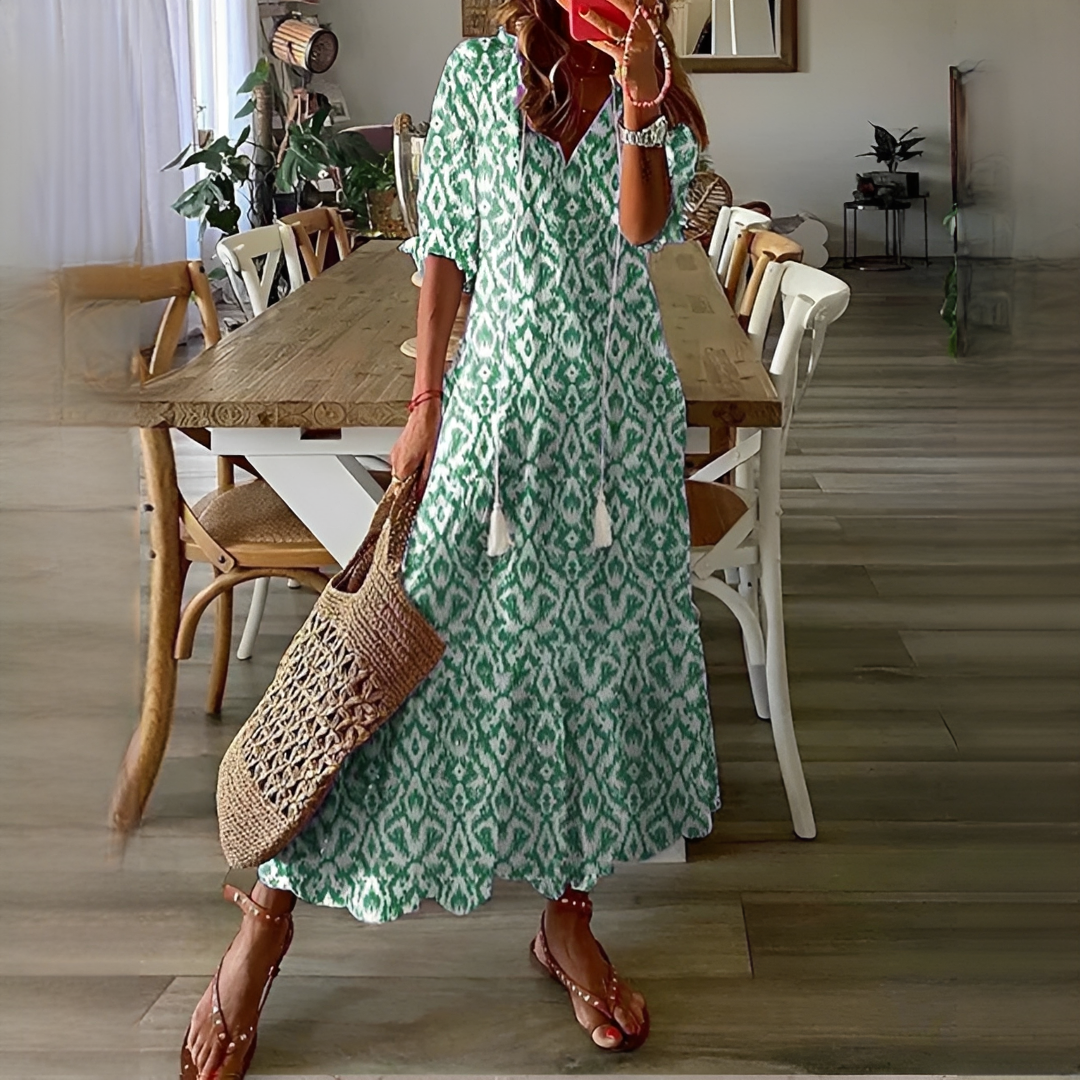 Damen Sommerkleid – Elegantes Kleid mit luftiger Passform für warme Tage