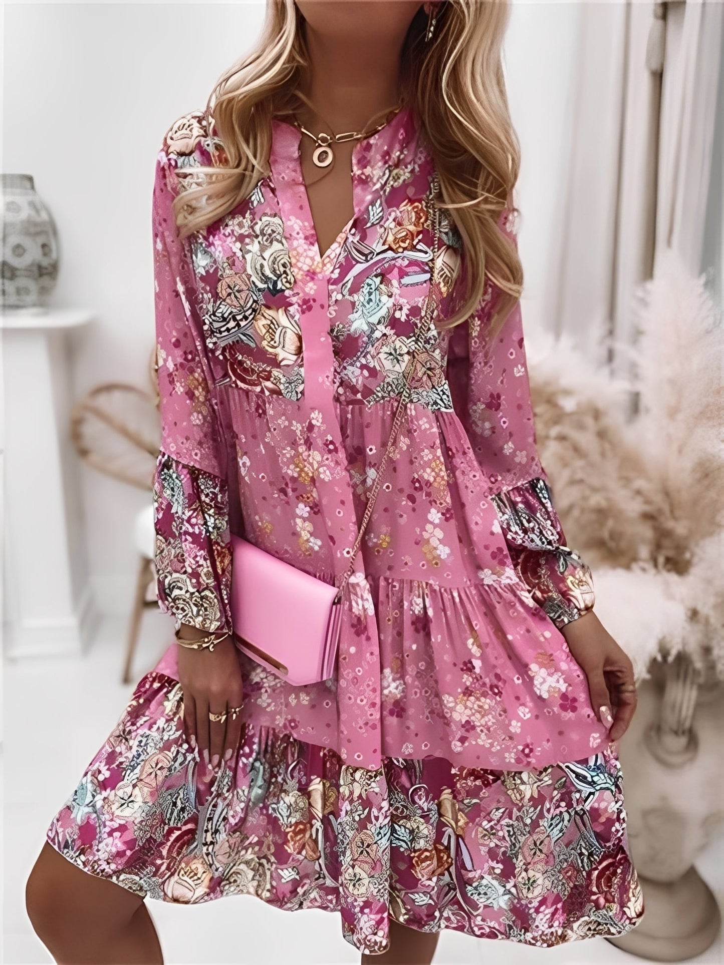 Damen Partykleid – Locker geschnittenes Kleid für elegante Anlässe