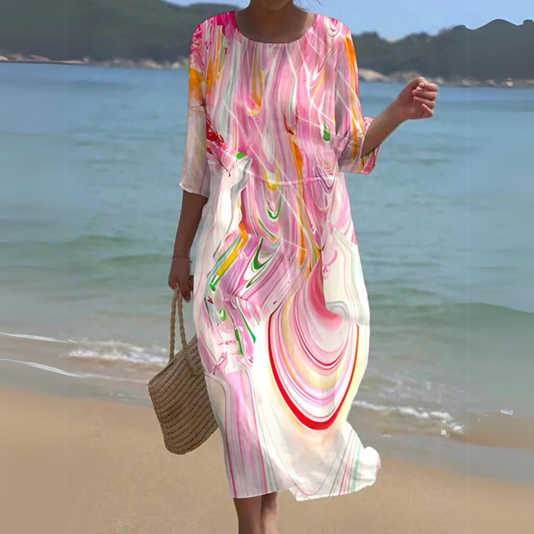Damen Midi-Kleid – Elegant, Zeitlos & Vielseitig