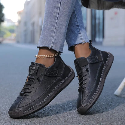 Damen Slip-On-Sneaker | Leichte Alltagsschuhe mit elastischem Obermaterial