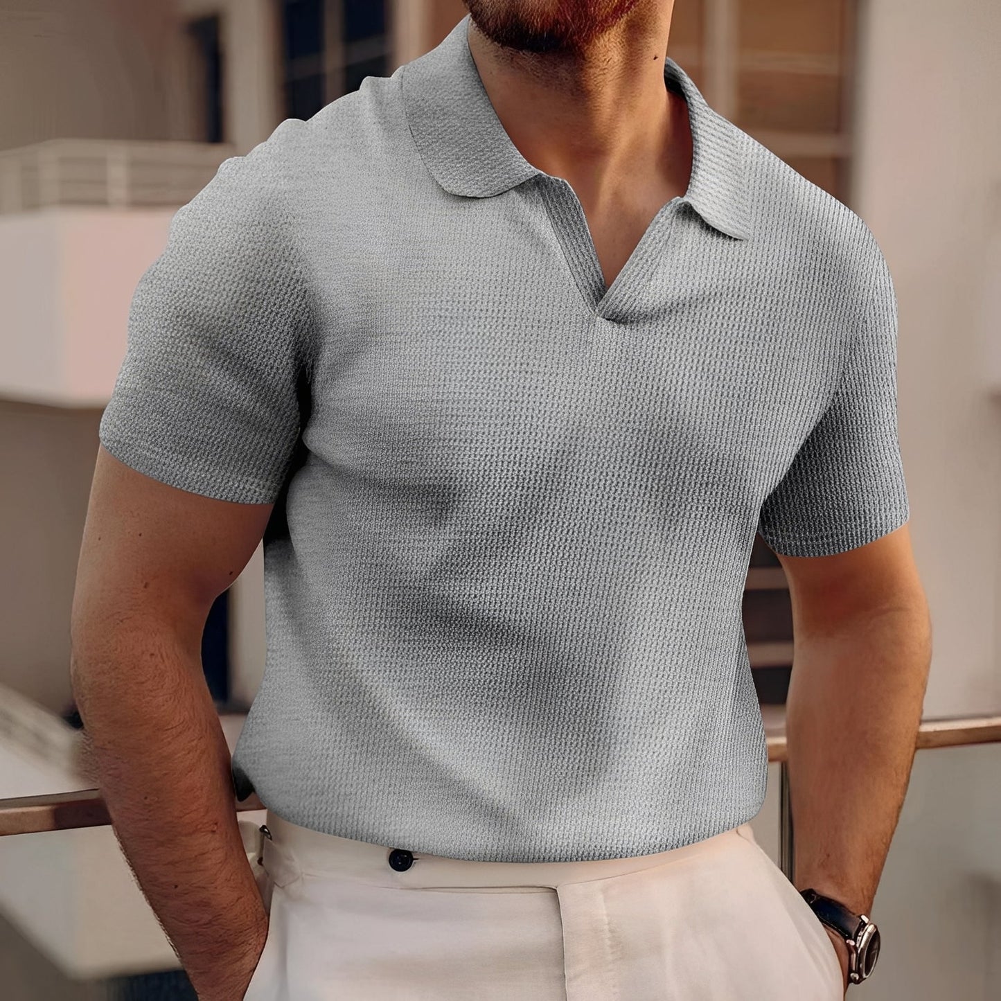 Herren Polo-Shirt – Leicht, Modern & Sommerlich