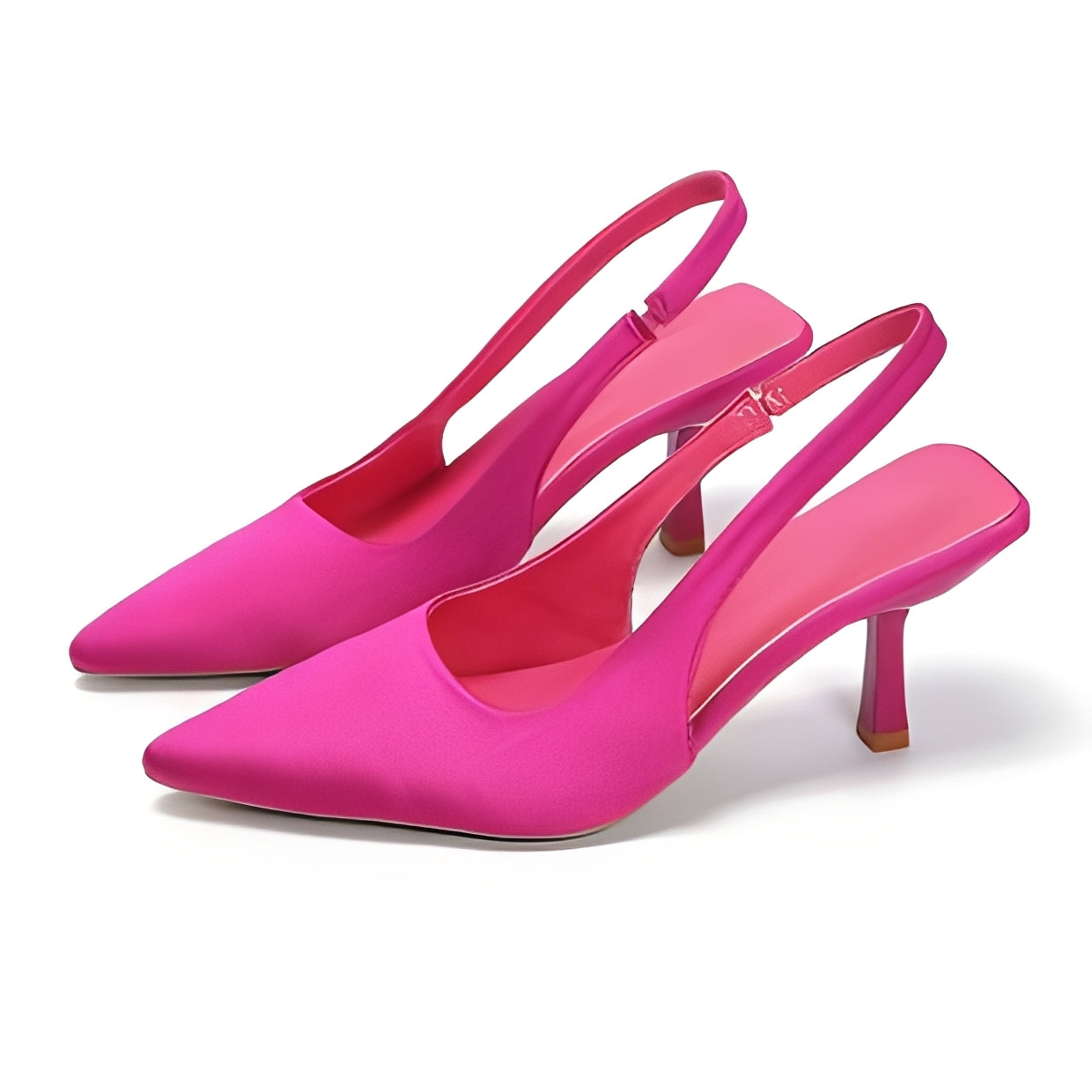 Damen Slingback High-Heels mit spitzer Zehenform – Elegante Pumps für Büro und besondere Anlässe