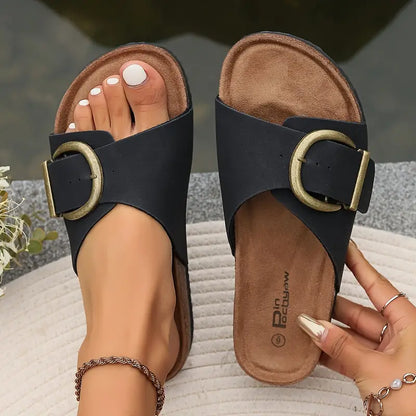 Orthopädische Damen-Sandalen mit Dicker Sohle – Komfort & Stabilität