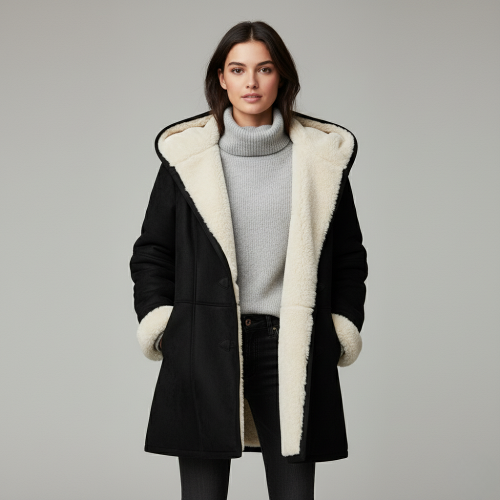 Damen Wintermantel mit Fleece-Futter | Warm, weich und stylisch durch den Winter
