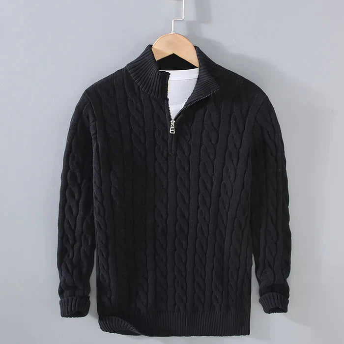 Klassischer Herren Wollpullover – Warm, Vielseitig & Zeitlos Elegant