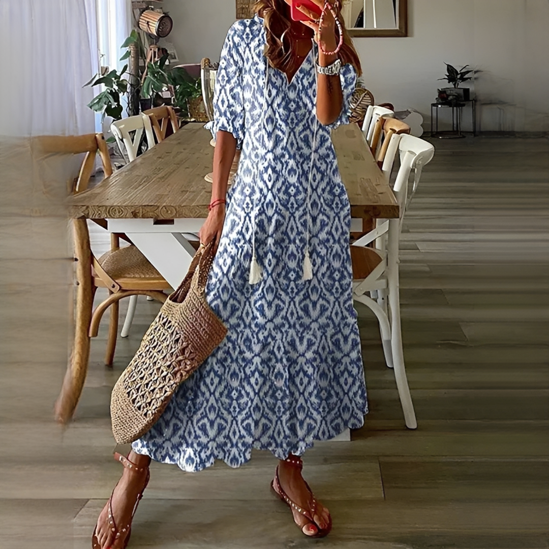 Damen Sommerkleid – Elegantes Kleid mit luftiger Passform für warme Tage