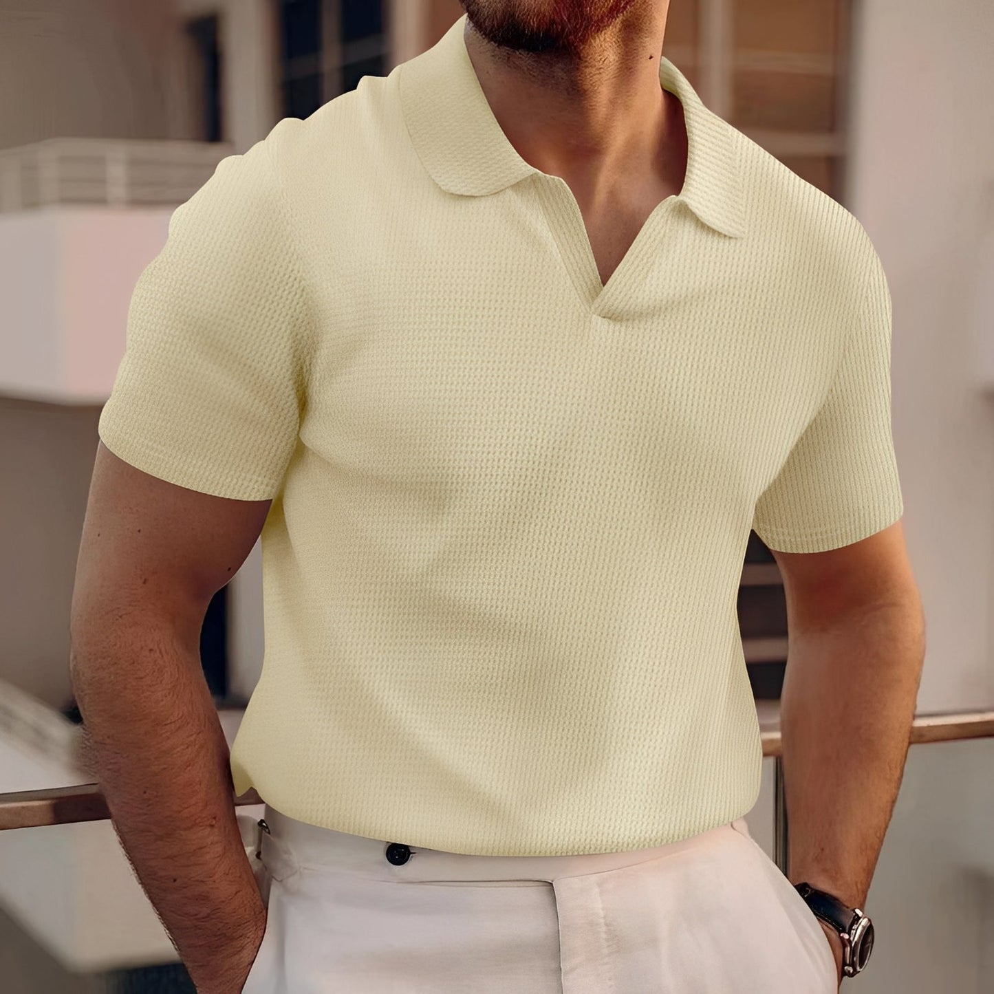Herren Polo-Shirt – Leicht, Modern & Sommerlich