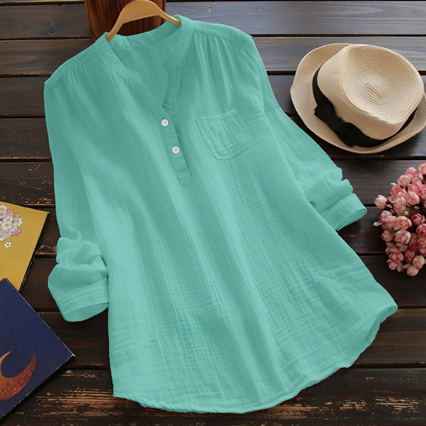 Damen Bluse – Lockere Alltagsbluse für zeitlose Looks