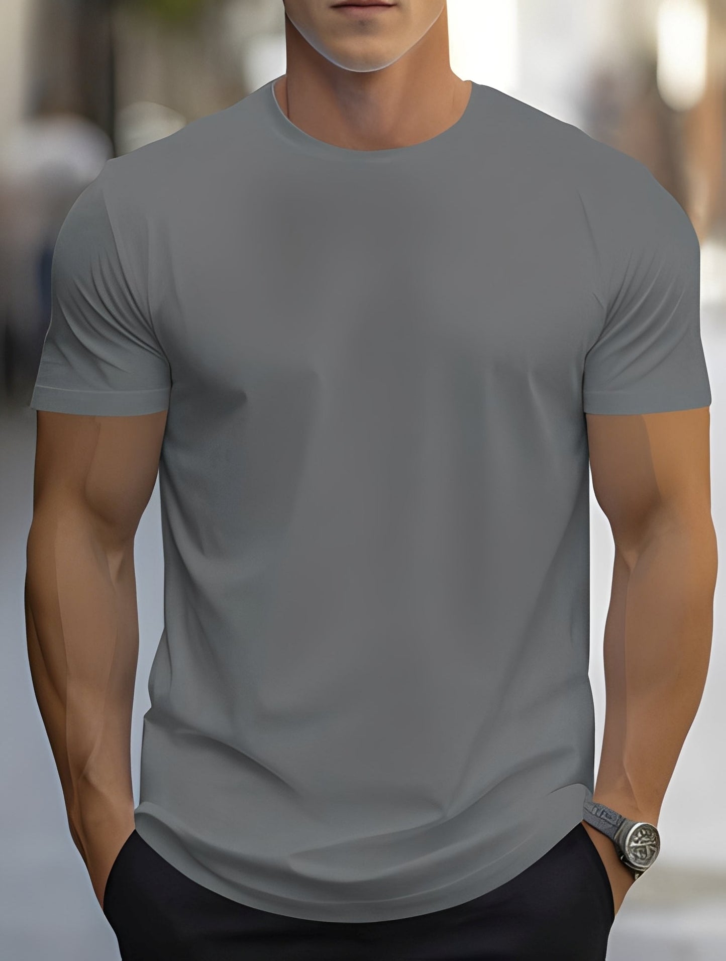 Herren T-Shirt – Komfortables Kurzarm-Shirt für Alltag, Freizeit und Sport