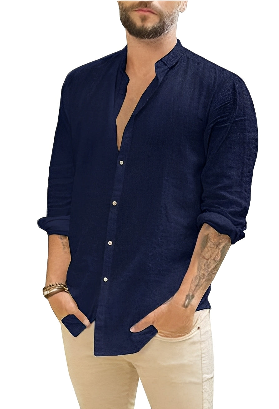 Herren Hemd – Klassisches Freizeithemd mit Knopfleiste für stilvolle Alltagslooks