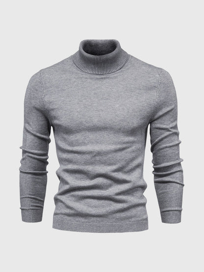 Trevor | Herren Rollkragenpullover aus Baumwolle – Eleganter Strickpullover für Alltag & Freizeit
