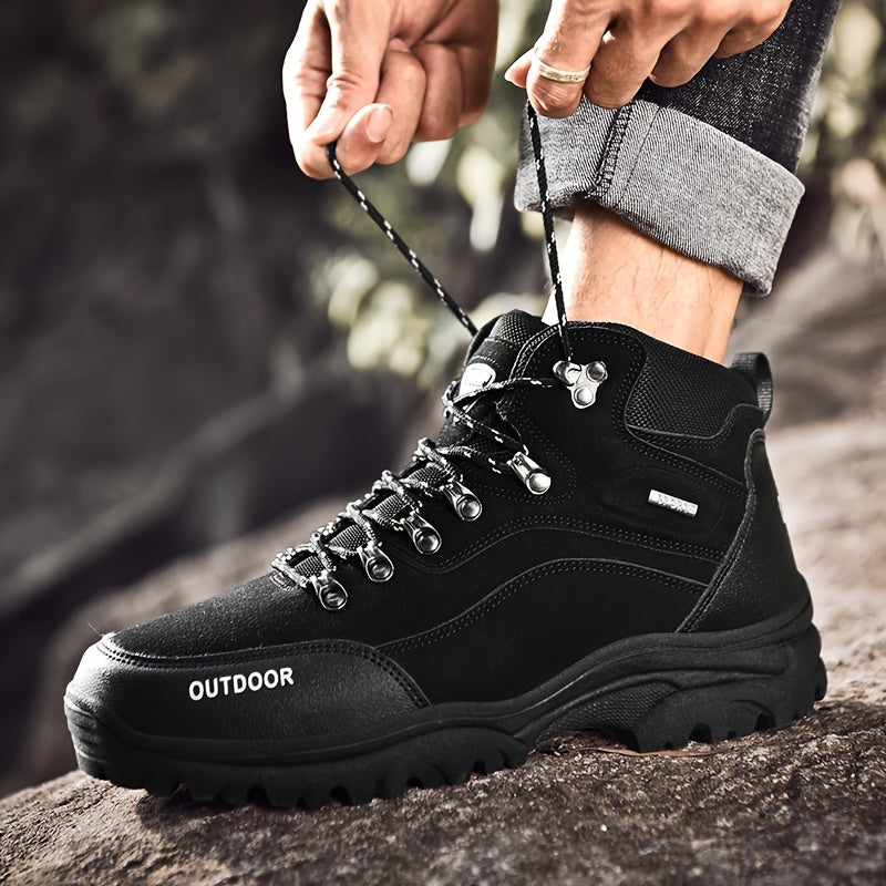 Farron | Herren Outdoor Wanderschuhe High-Cut mit Schnürung
