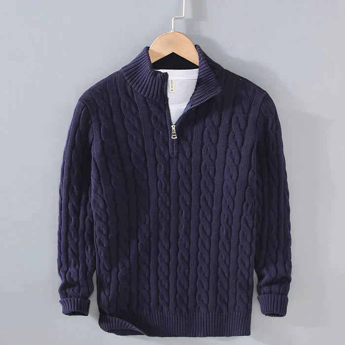 Klassischer Herren Wollpullover – Warm, Vielseitig & Zeitlos Elegant