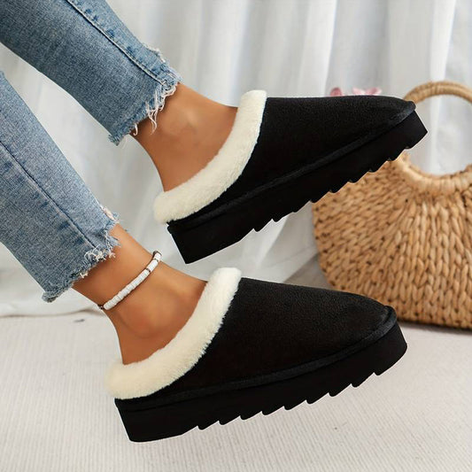 Bellamy | Damen Winter-Pantoffeln mit weichem Fleecefutter