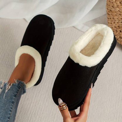 Bellamy | Damen Winter-Pantoffeln mit weichem Fleecefutter