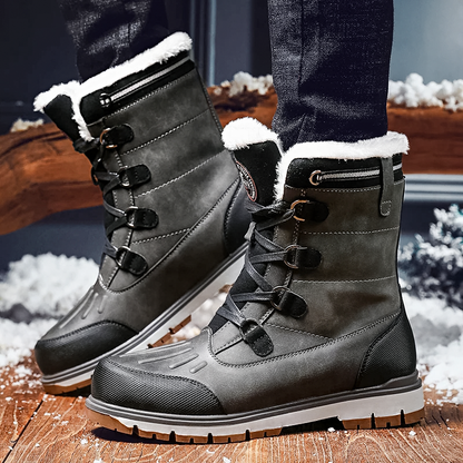 Lexar | Herren Winterschuhe Mittelhoch mit Schnürung & Warmfutter