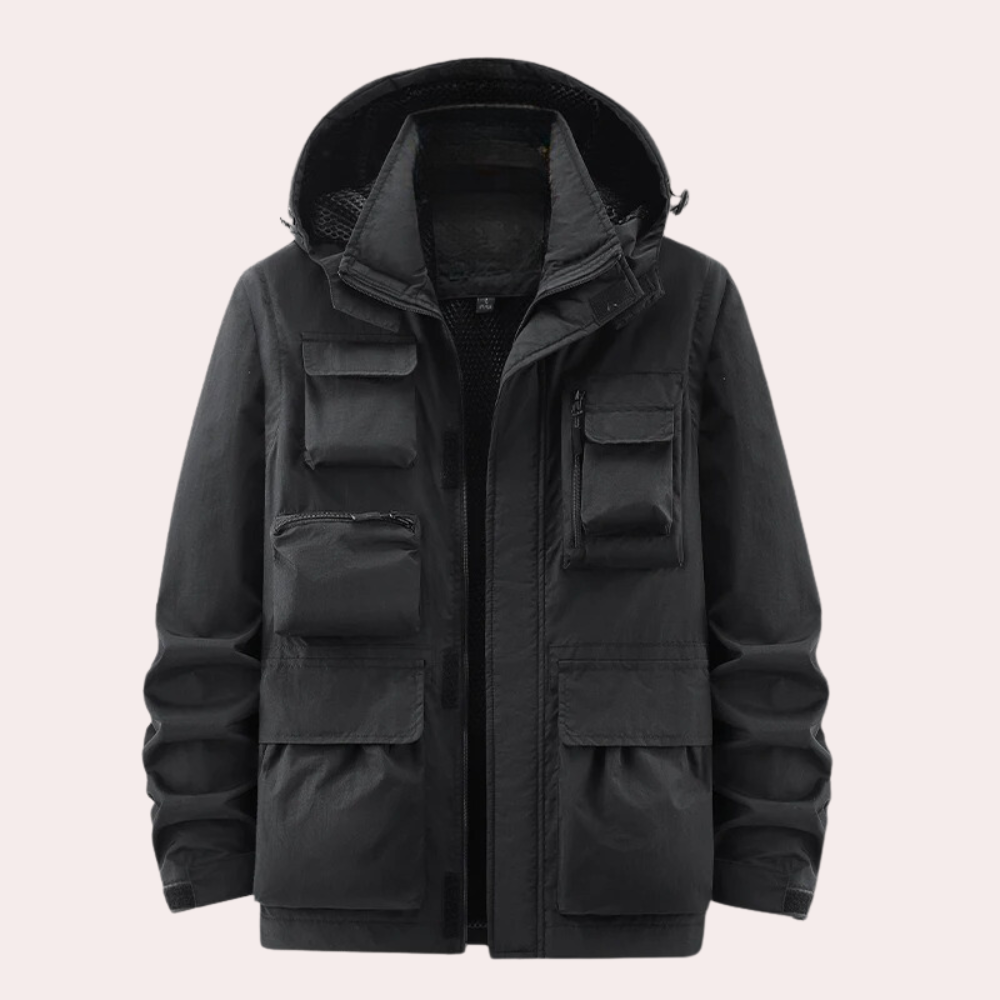 Herren Outdoorjacke im Utility-Stil | Funktional & Stylisch für Alltag und Abenteuer