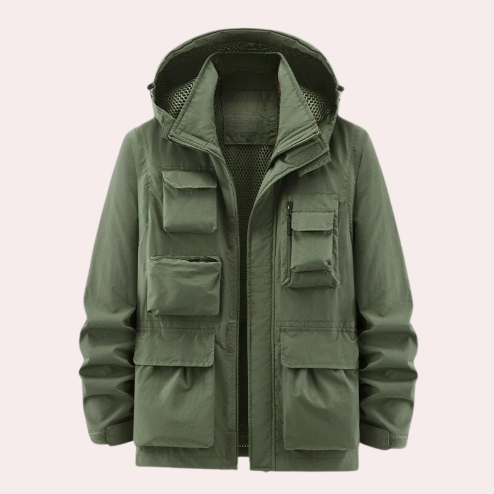 Herren Outdoorjacke im Utility-Stil | Funktional & Stylisch für Alltag und Abenteuer