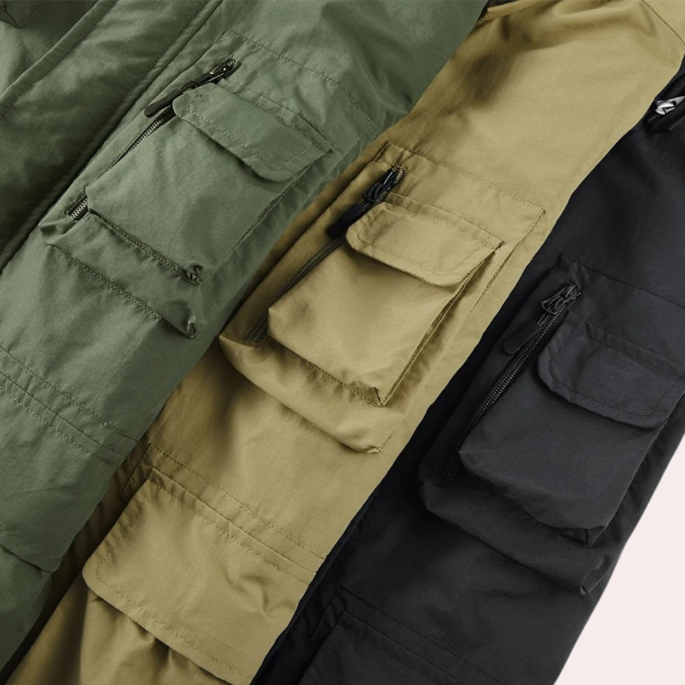 Herren Outdoorjacke im Utility-Stil | Funktional & Stylisch für Alltag und Abenteuer