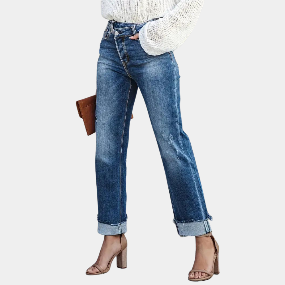 Aubrielle | Damen Casual Jeans mit bequemer Passform