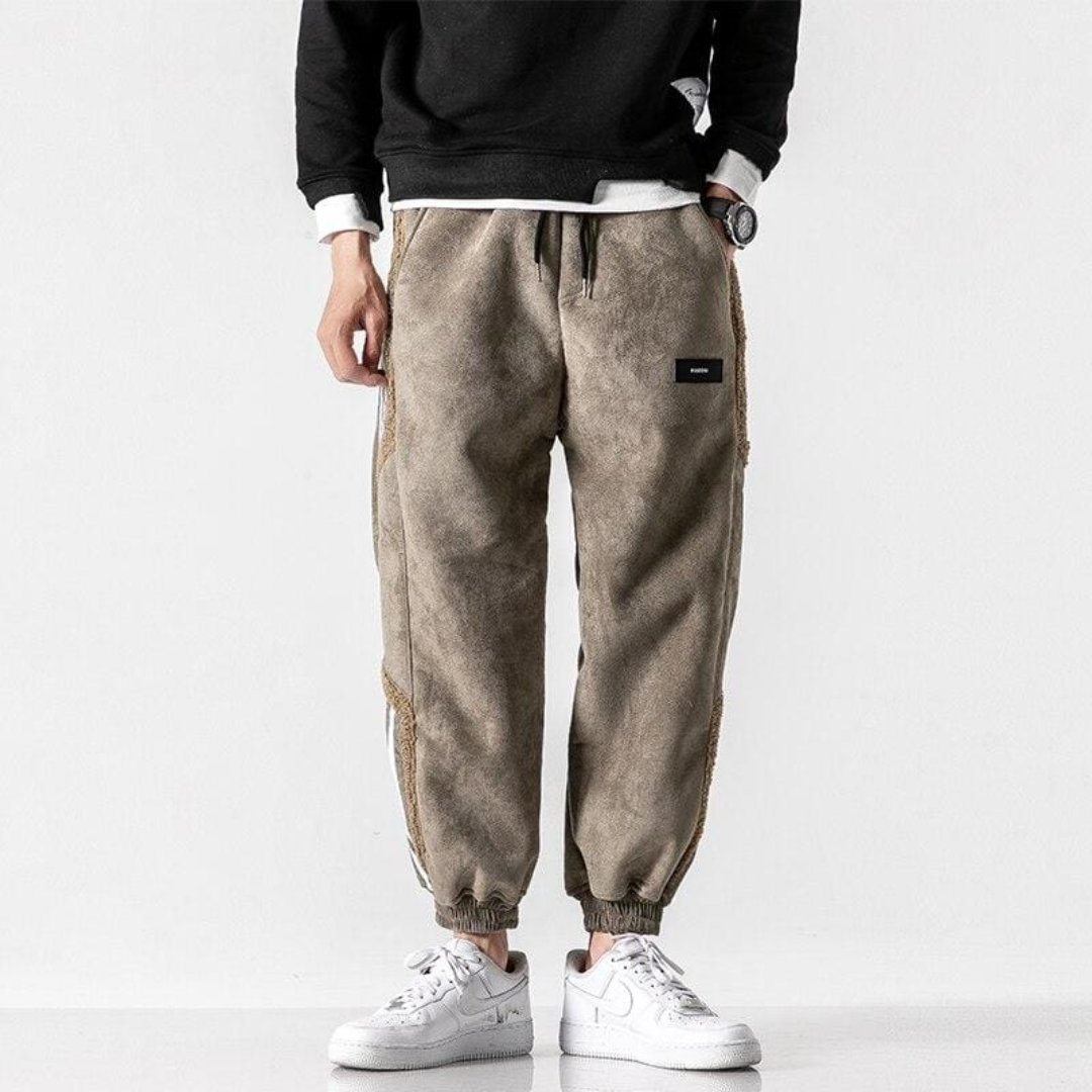 Herren Joggerhose mit Streifen | Bequeme Streetwear-Hose für Freizeit & Sport