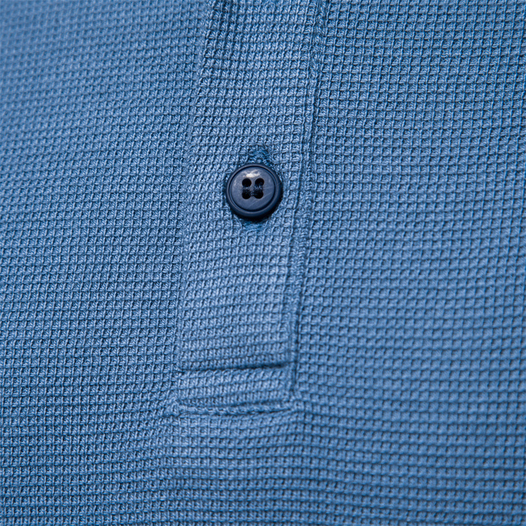 Herren Henley Langarmshirt mit Knopfleiste | Lässig, Atmungsaktiv & Vielseitig