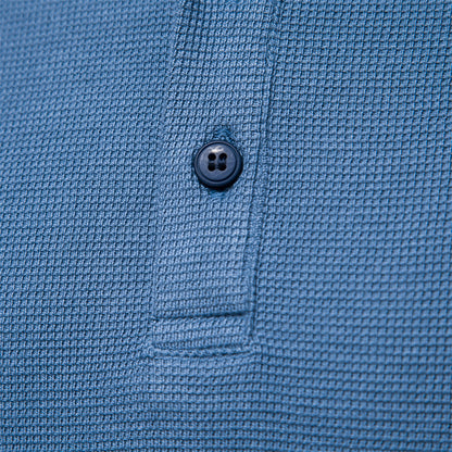Herren Henley Langarmshirt mit Knopfleiste | Lässig, Atmungsaktiv & Vielseitig