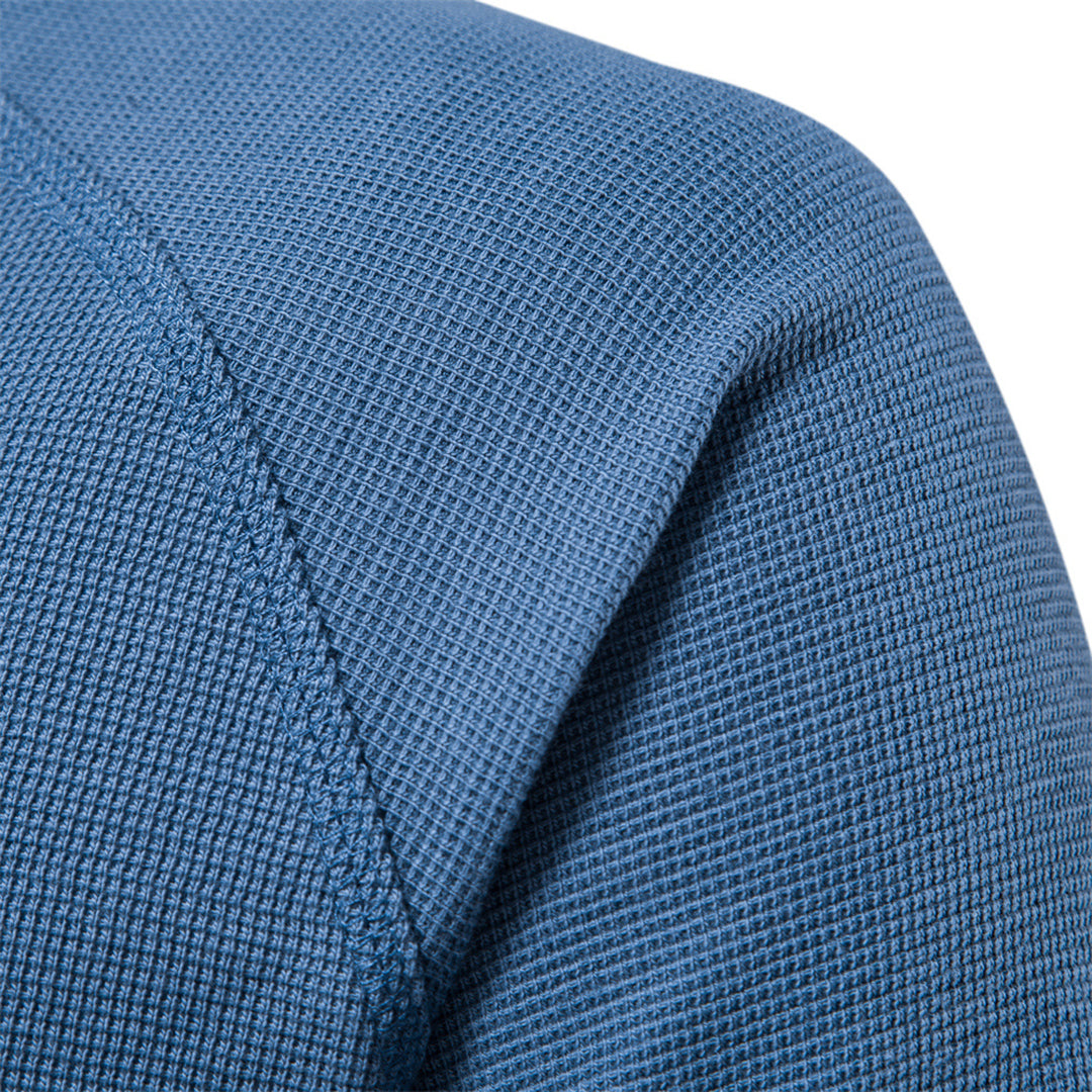 Herren Henley Langarmshirt mit Knopfleiste | Lässig, Atmungsaktiv & Vielseitig