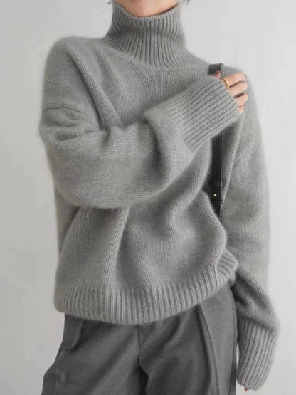Oversized Rollkragenpullover Unisex | Kuscheliger Komfort & stilvoller Winter-Look