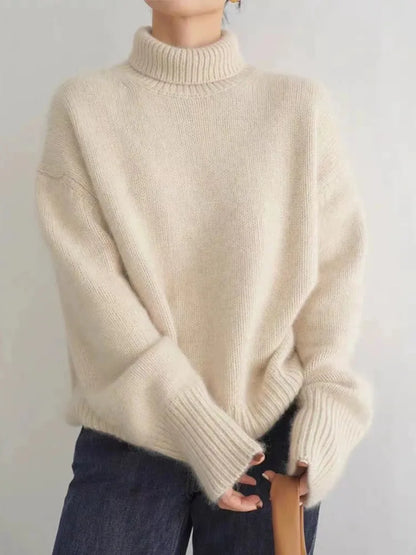 Oversized Rollkragenpullover Unisex | Kuscheliger Komfort & stilvoller Winter-Look