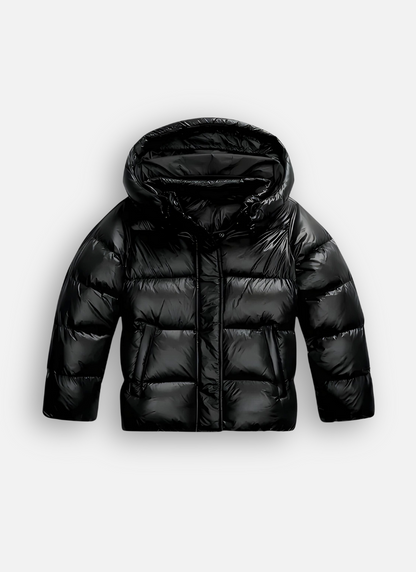 Damen Pufferjacke | Leichte Steppjacke mit glänzender Oberfläche für kalte Tage