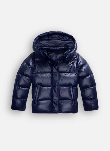Damen Pufferjacke | Leichte Steppjacke mit glänzender Oberfläche für kalte Tage