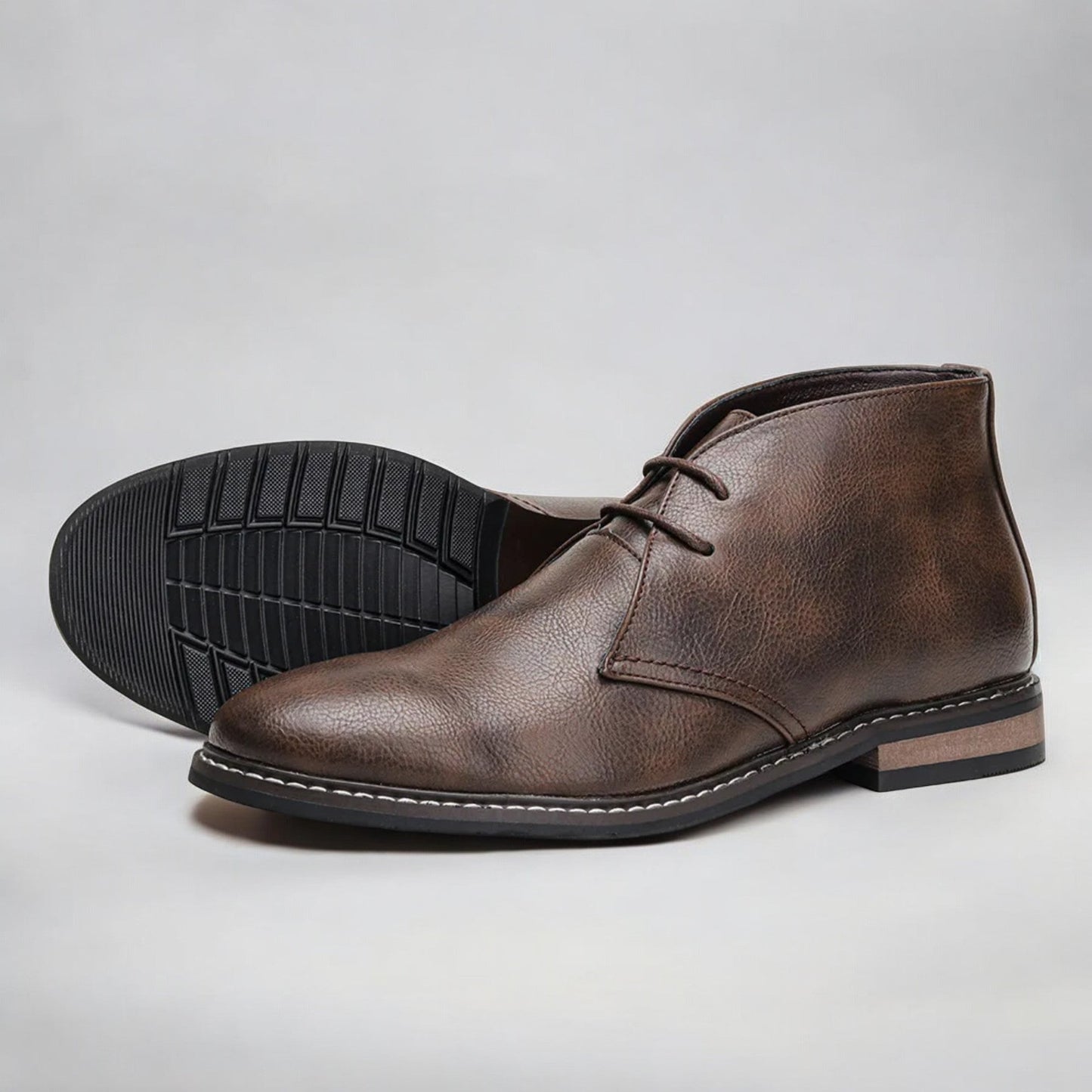 Chukka Herrenstiefel aus Leder | Zeitloses Design & Maximaler Komfort