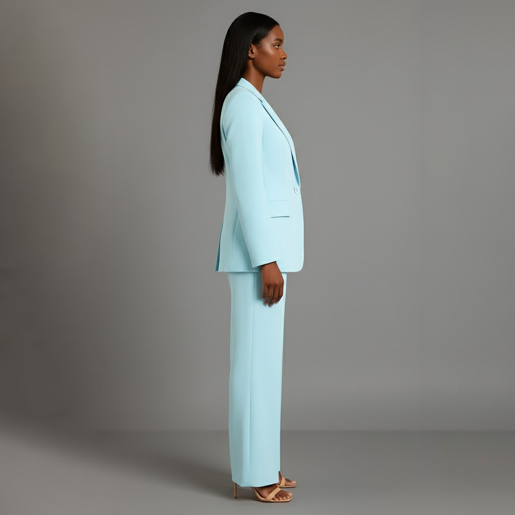 Eleganter Hosenanzug mit tailliertem Blazer – Zeitlos, Kraftvoll & Vielseitig