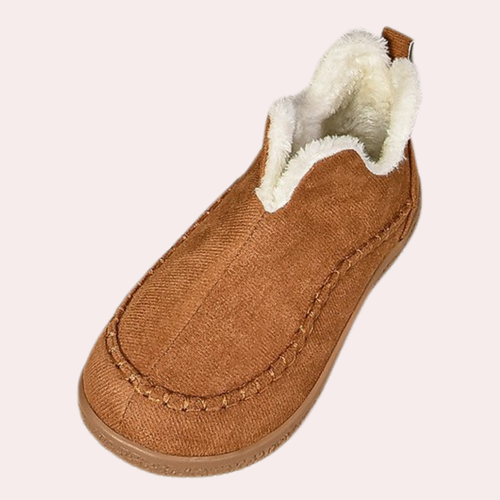 Avaline | Damen Winter-Slipper mit Fleece-Futter und rutschfester Sohle