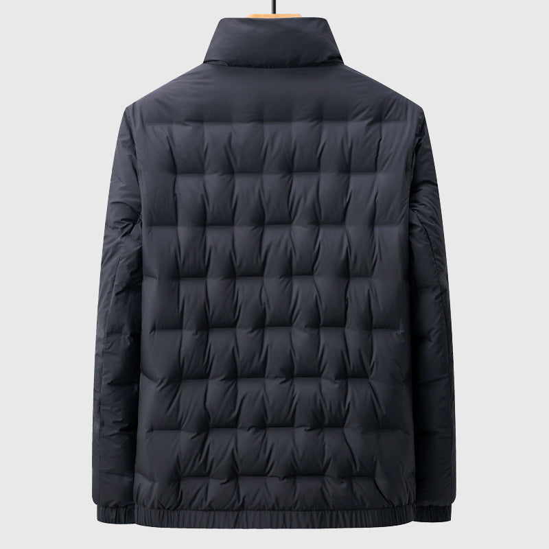 Leichte Gesteppte Herren Steppjacke mit Stehkragen – Winddicht, Warm & Urban
