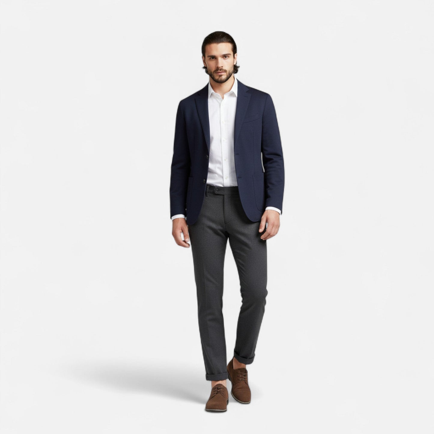 Julian | Herren Business Casual Lederschuhe mit Schnürung – Elegante Heritage Dress Shoes