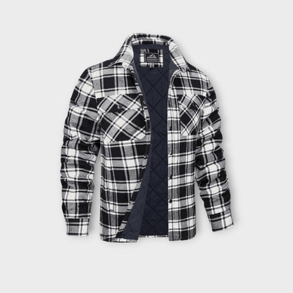 Gepolsterte Herren Winter Flanelljacke | Leicht, Warm & Alltagstauglich