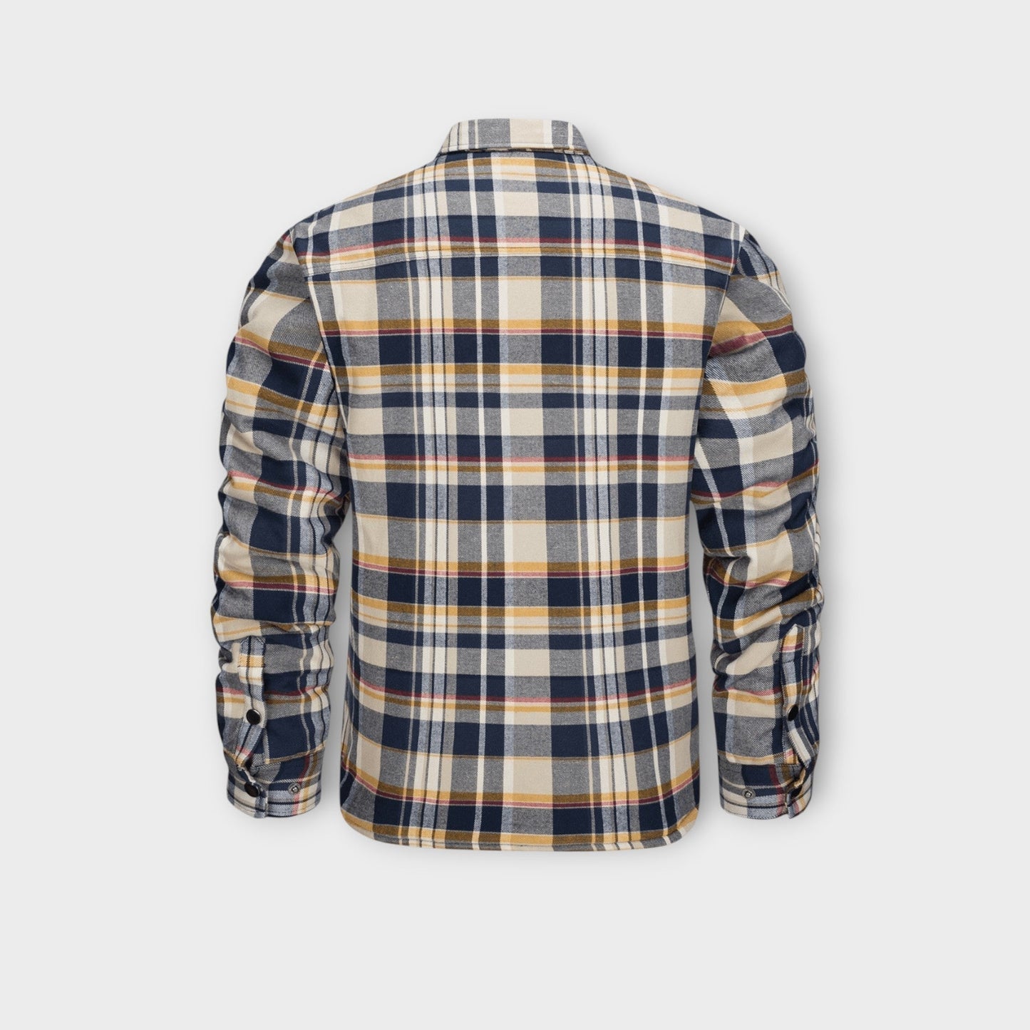 Gepolsterte Herren Winter Flanelljacke | Leicht, Warm & Alltagstauglich