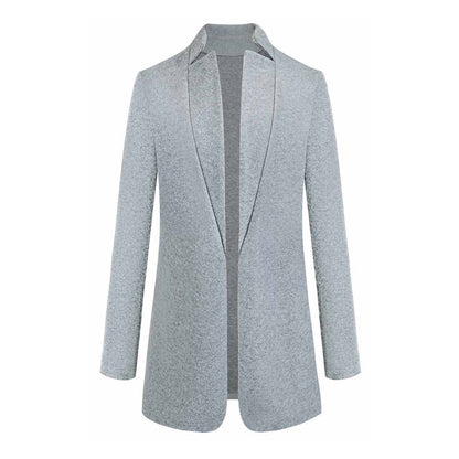 Zarienne | Damen Blazer Mantel Elegant & Modern, Einfarbig Büro & Casual Look