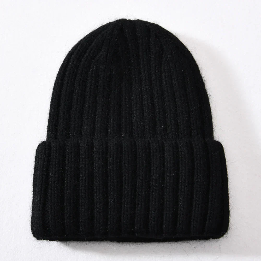 Gerippte Strickmütze Unisex | Stylisch warm durch Herbst & Winter