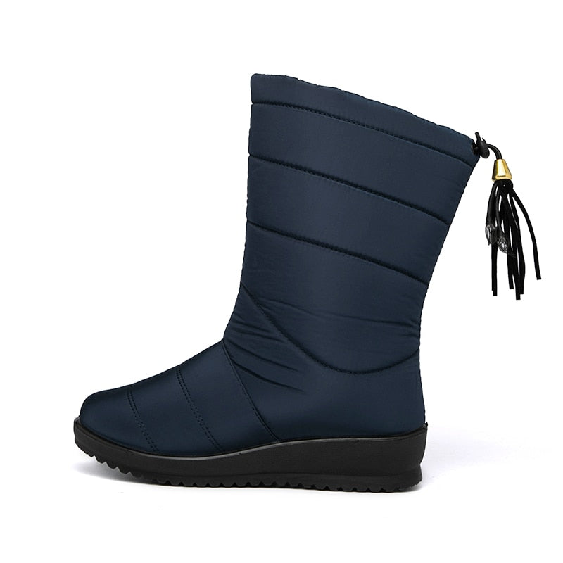 Gefütterte Damen Winterstiefel | Warm, Rutschfest & Bequem für kalte Tage