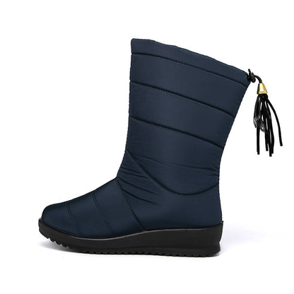 Gefütterte Damen Winterstiefel | Warm, Rutschfest & Bequem für kalte Tage