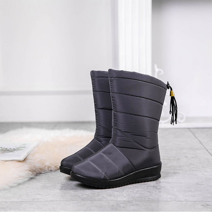 Gefütterte Damen Winterstiefel | Warm, Rutschfest & Bequem für kalte Tage