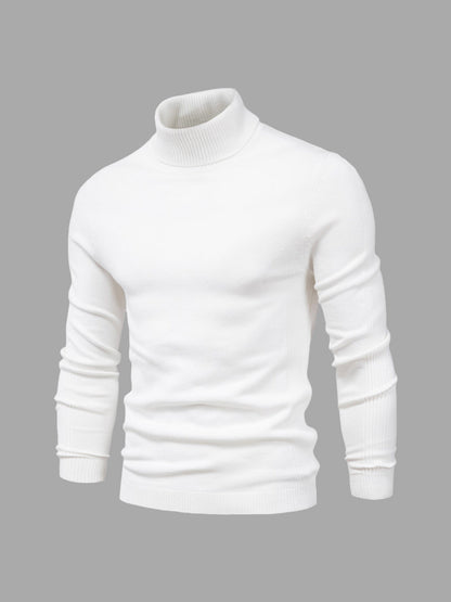 Trevor | Herren Rollkragenpullover aus Baumwolle – Eleganter Strickpullover für Alltag & Freizeit