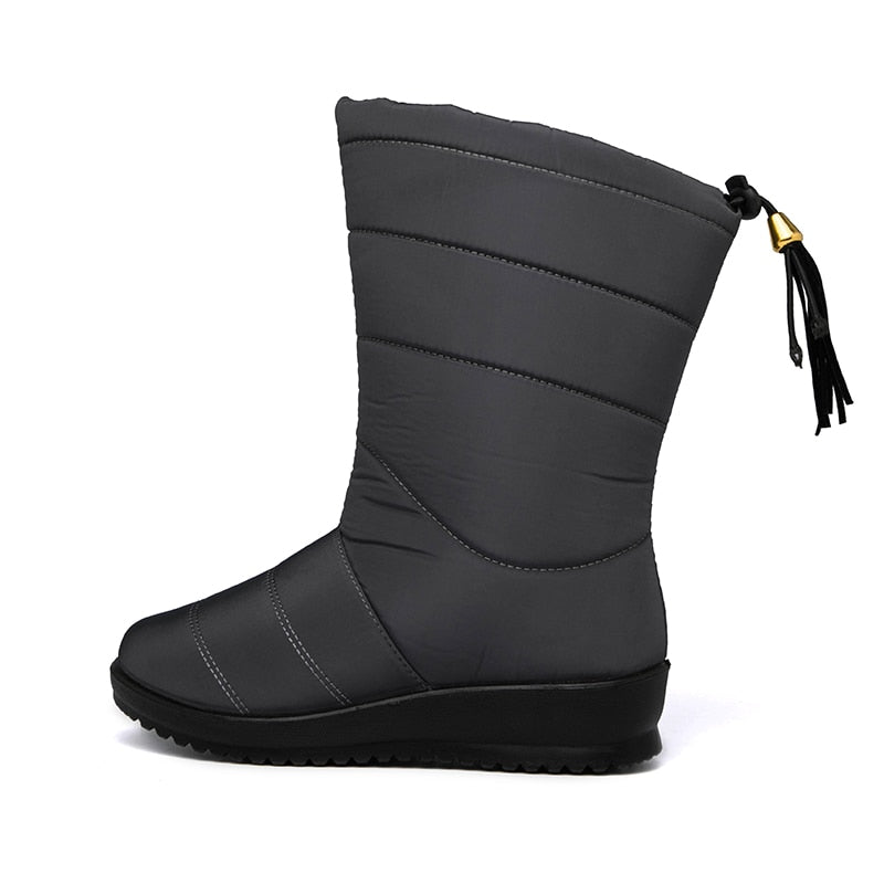 Gefütterte Damen Winterstiefel | Warm, Rutschfest & Bequem für kalte Tage